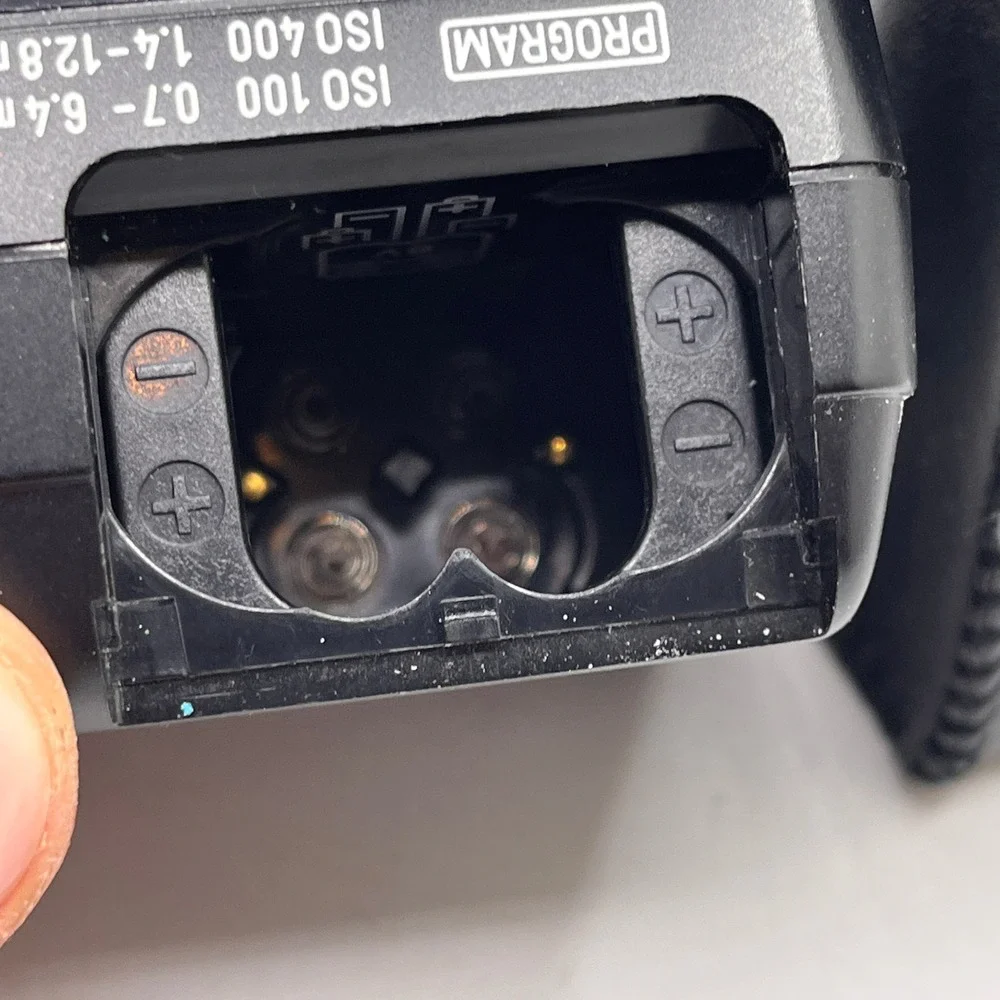 Minolta Maxxum 1800‎ AF Flash With Case Japan Vintage Camera Accessory